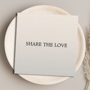 Carte De Parrainage Simple Elegant Faux Silver Beauté