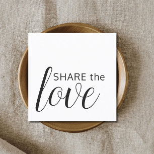 Carte De Parrainage Simple élégant salon de beauté noir blanc