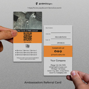 Carte De Parrainage Transformer les clients loyaux en ambassadeurs