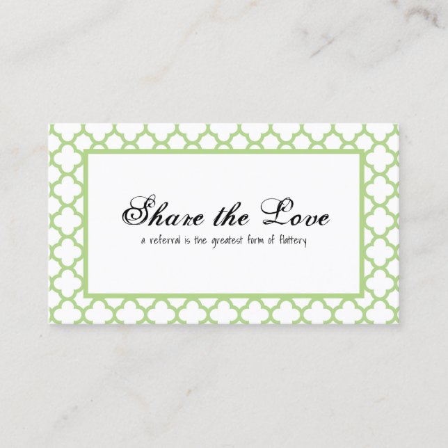 Carte De Parrainage Une coquille verte classique pour un ami (Devant)