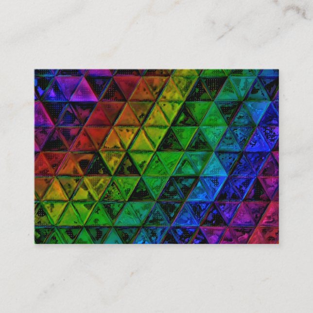 Carte De Parrainage Verre de fierté (Devant)