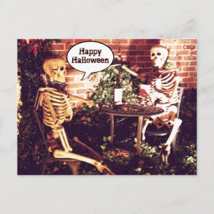 Carte de partypage Halloween personnalisée