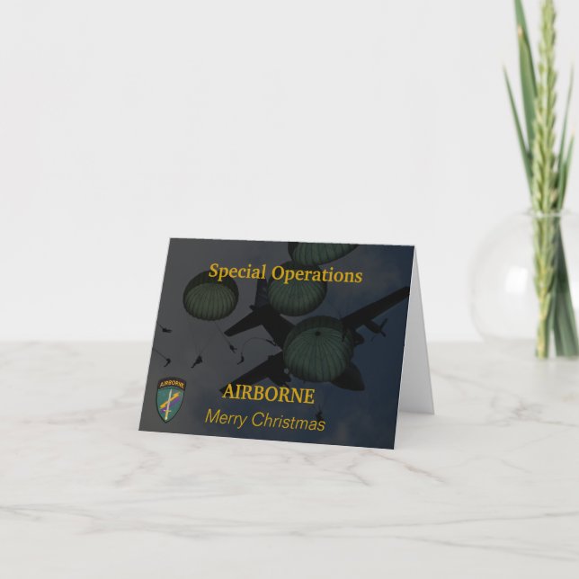Carte de patch USACAPOC Special Operations (Devant)