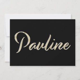 Carte de Pauline white Gold