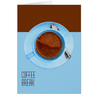 Carte de pause café