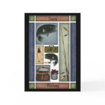 Carte de pêche aux oiseaux