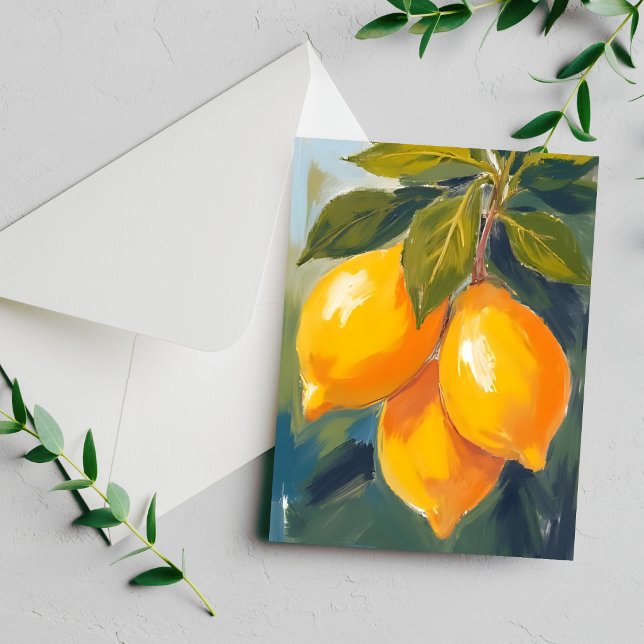 Carte de peinture de fruit d'aquarelle d'arbre de  (Créateur téléchargé)