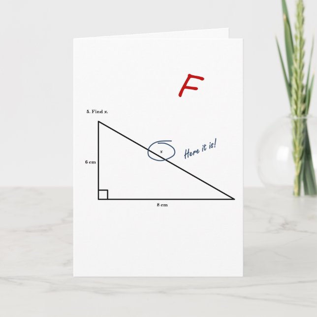 Carte de pensée originale (Devant)