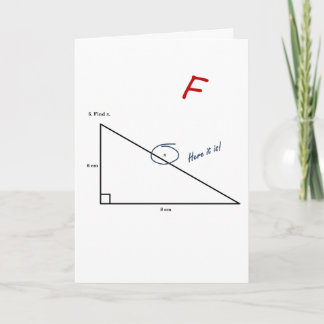 Carte de pensée originale