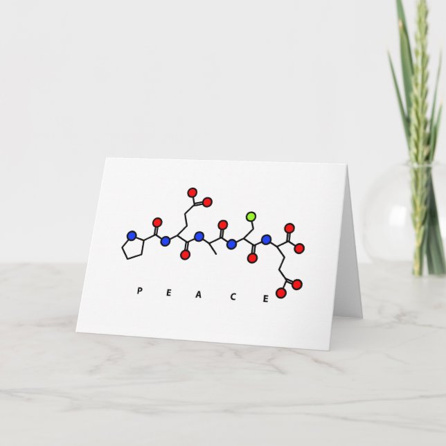carte de peptide de paix (Devant)