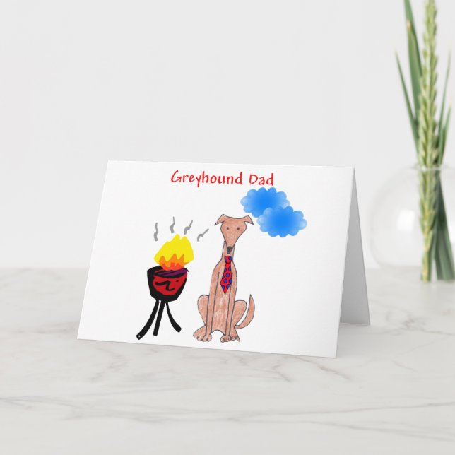 Carte de père de famille Greyhound (Devant)