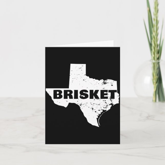 Carte de performance du brisket texas homme  (Devant)