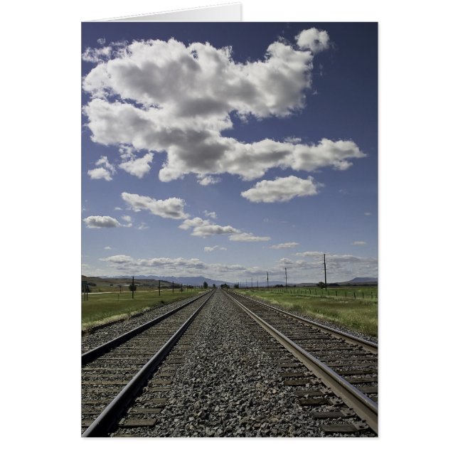 Carte de perspective ferroviaire (Devant)