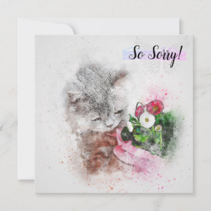 Carte de perte d'un chat de compagnie