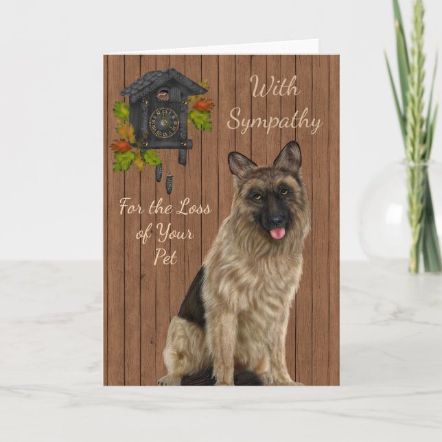 Carte de Pet Sympathy (Devant)