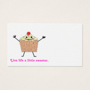 Carte de petit gâteau