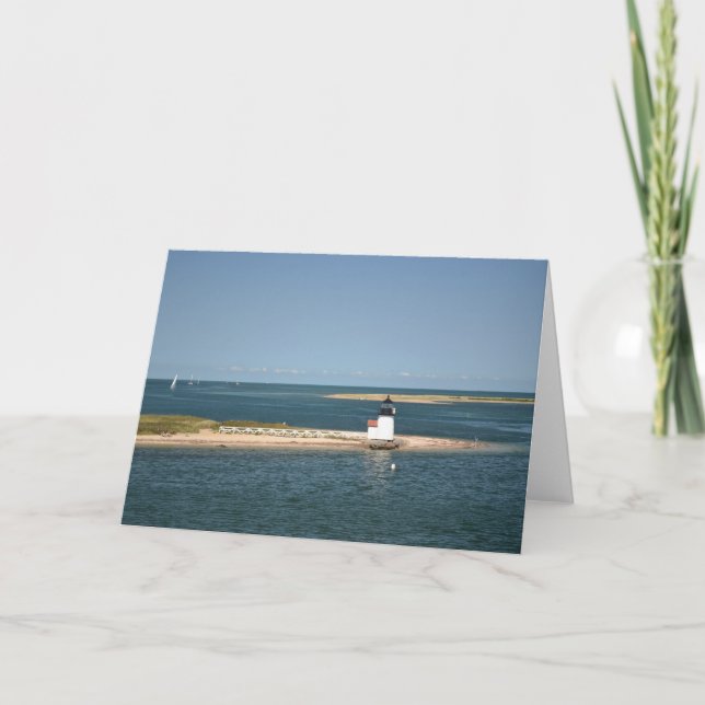 Carte de phare de point de Brant (Devant)