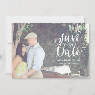 Carte de Photo d'Annonce de Date à Sauvegarder Scr