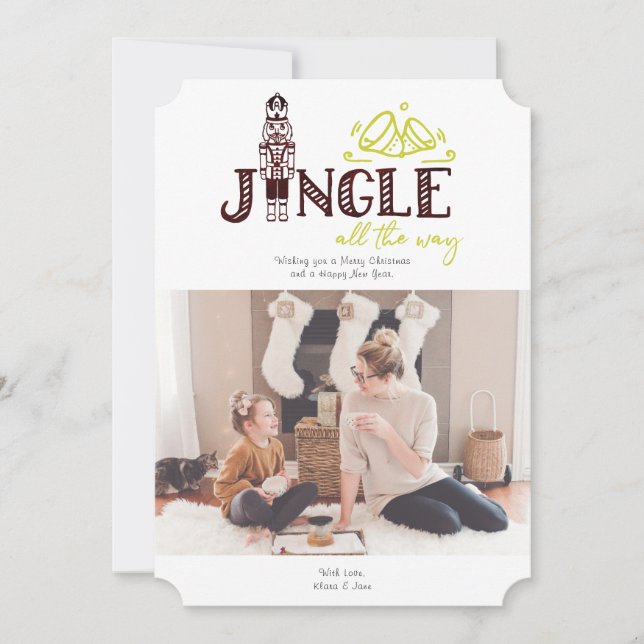 Carte de photo de vacances de Casse-Noisette (Devant)