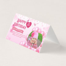 Carte de photo d'invitation d'anniversaire Jump an