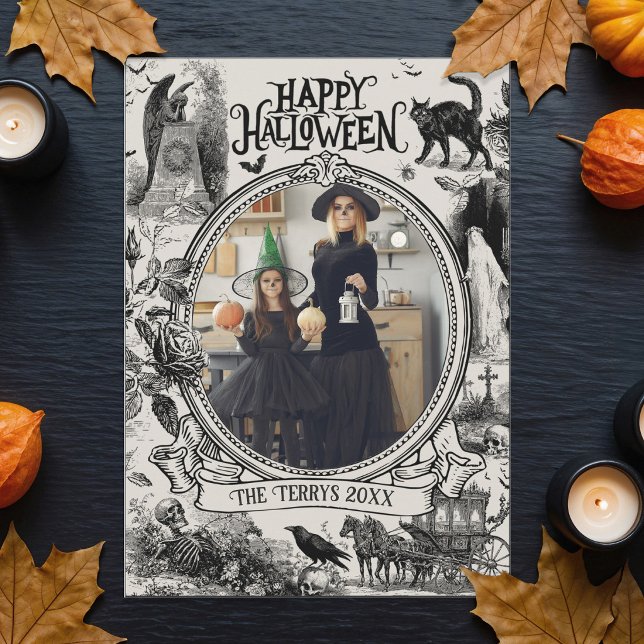 Carte de photo Halloween (Créateur téléchargé)