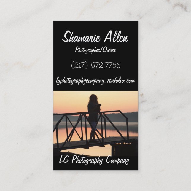 Carte de photographie (Devant)