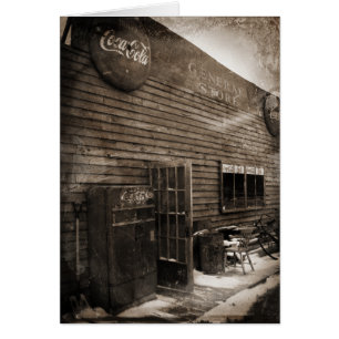 Carte de photographie âgée par style de Tintype