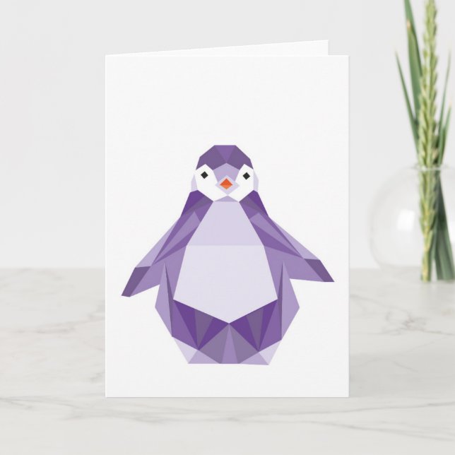 Carte de pingouin (Devant)