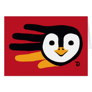 Carte de pingouin