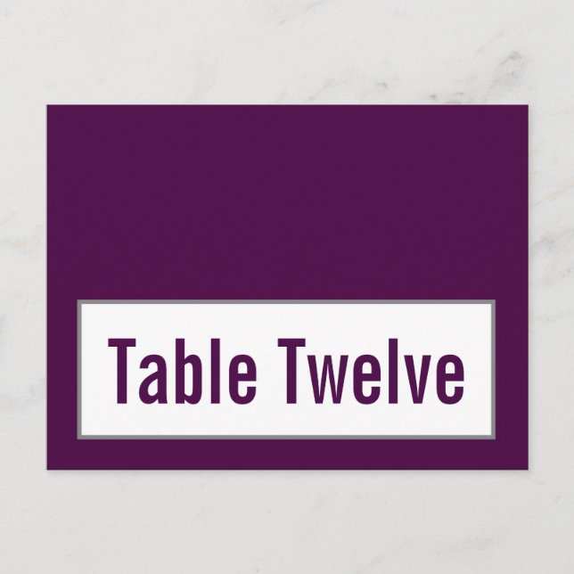 Carte de place Gris moderne Dentelle Damas gravée (Devant)