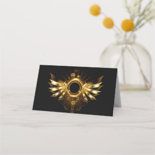 Carte De Placement Ailes de Steampunk