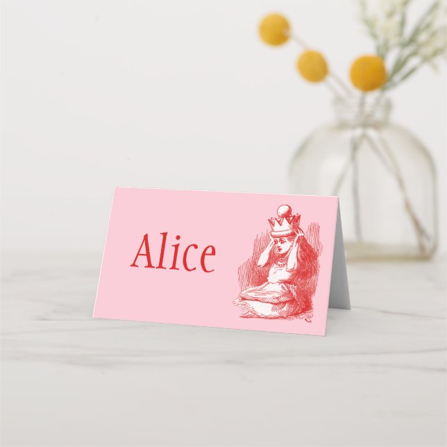 Carte De Placement Alice au pays des merveilles (Devant)