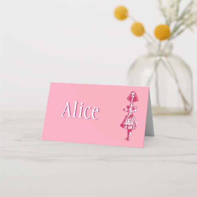 Carte De Placement Alice au pays des merveilles (Devant)