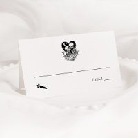 Amateurs jusqu'à la mort Skeletons Place Card Vegg