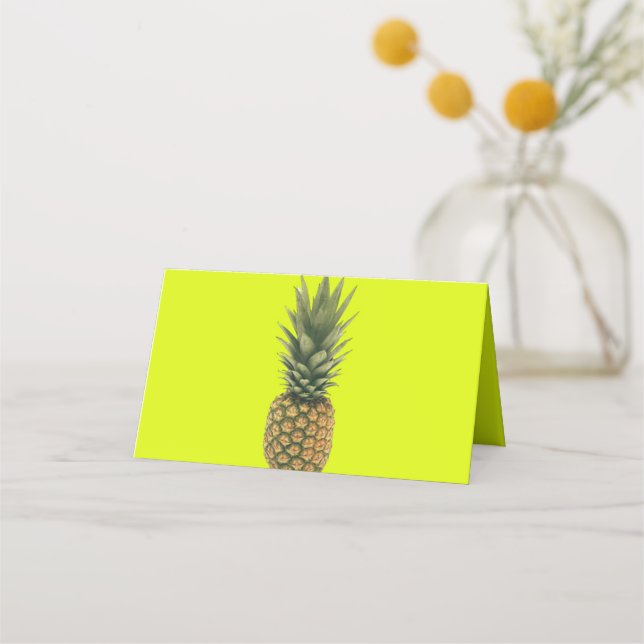 Carte De Placement Ananas doux (Devant)