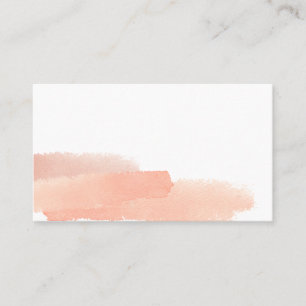Carte De Placement Aquarelle rose délicate simple Mariage Table Pla