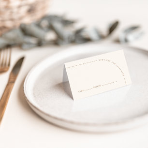 Carte De Placement Arch Moderne minimaliste Boho Mariage invité