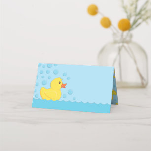 Carte De Placement Baby shower en caoutchouc