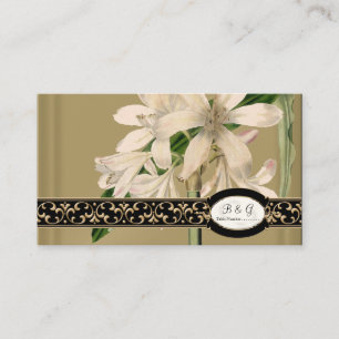 Carte De Placement Baroque Vintage Lily Formel Mariage Table assise