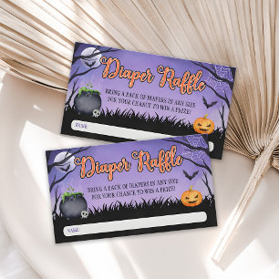 Carte De Placement Billet de rabat Halloween Baby shower