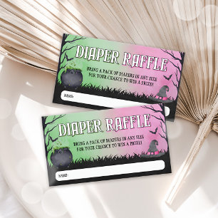 Carte De Placement Billet de rabat Halloween Baby shower
