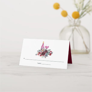 Carte De Placement Boho Bourgogne et dégustation de vins de la Marine