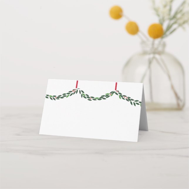 Carte De Placement Boxwood Garland (Devant)