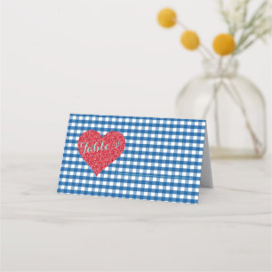 Carte De Placement BRIDE & CO Kitsch Mariage campagnard ShowParty