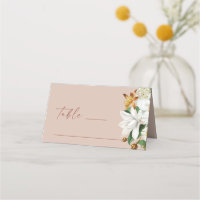 Camélia vintage. Élégant mariage floral rose pâle