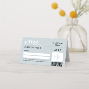 Carte De Placement Carte de place de l'Escort de billets de la compag