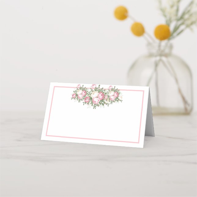 Carte De Placement Carte de place de nom plié (Devant)