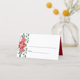 Carte De Placement Carte de place pour le dîner de Noël