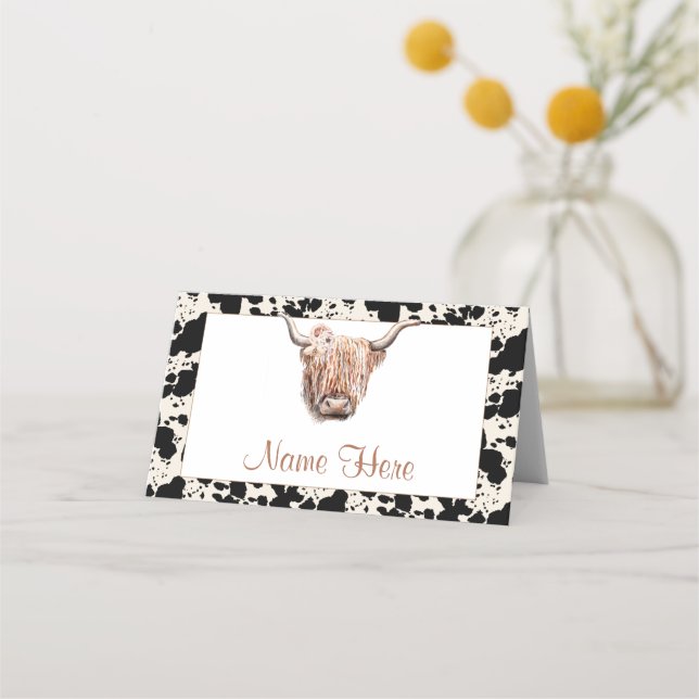 Carte De Placement Carte de table de mariage floral rose (Devant)