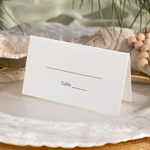 Carte De Placement Carte Mariage simple et moderne